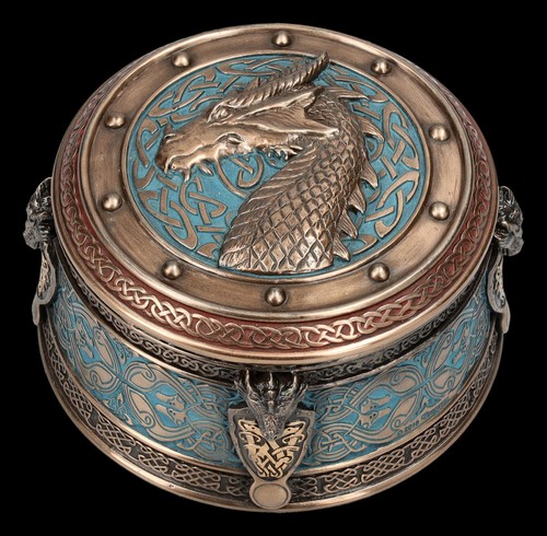 Boîte bijoux ronde - à,