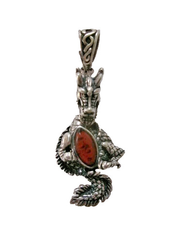 Pendentif argent - en, (925)