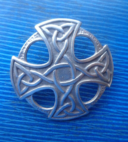 Broche celtique argent - celtique,