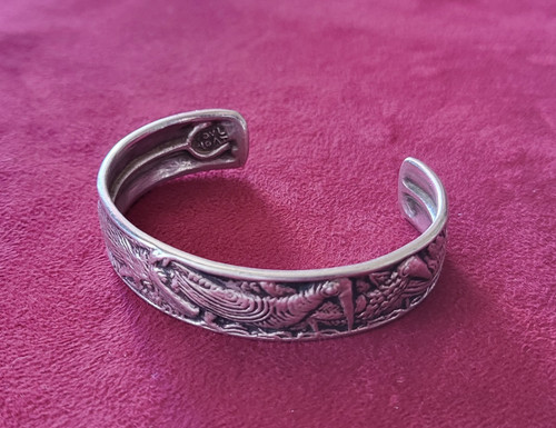 Bracelet argent massif signe - argent,