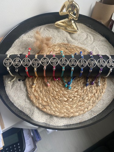 Bracelet ajustable triskell - ajustable,