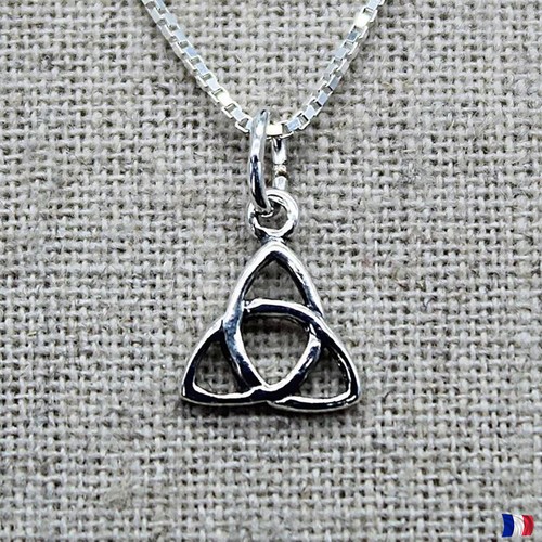 Pendentif triquetra celtique - triquetra,