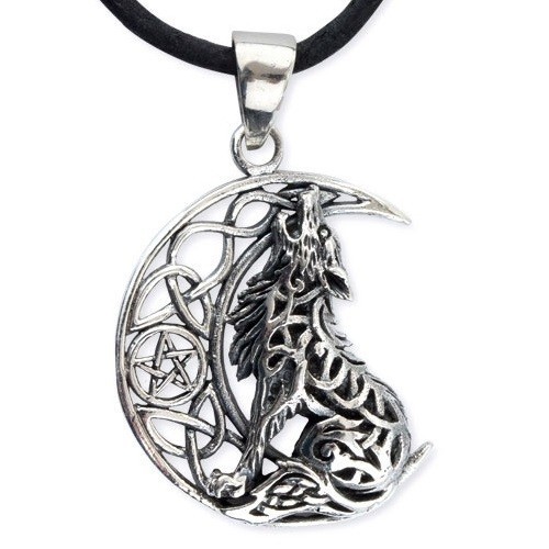 Pendentif loup celtique la - pendentif, à
